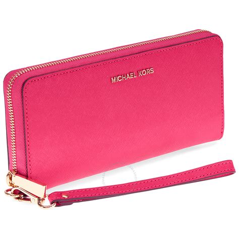 michael kors continental wallet pink|Michael Kors continental wallet outlet.